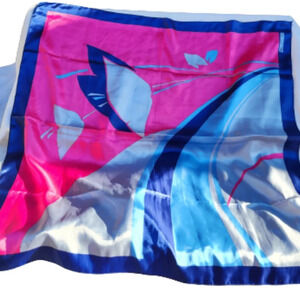 Vintage  Chang Joh silk Abstract scarf‎